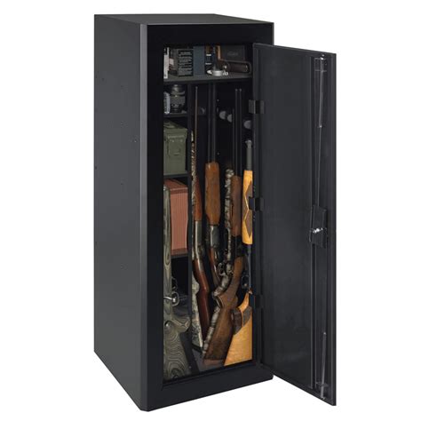 stack-on gcm-1918-dx-ds steel 18 firearm compact security cabinet gun locker|gcm 1918 dx security cabinet.